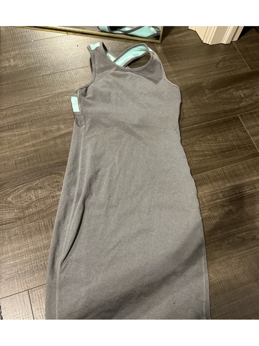 Women's Gray Straight dress